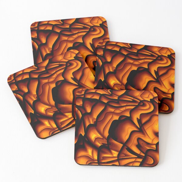 Item preview, Fiery Molten Orange Design designed and sold by ShamblesShirts.