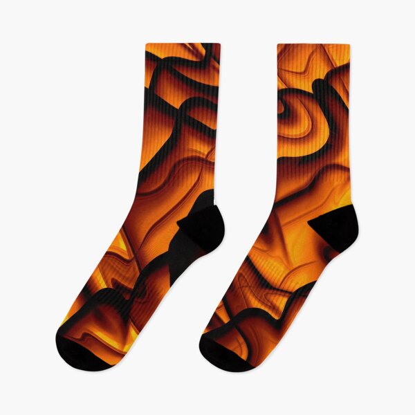 Item preview, Fiery Molten Orange Design designed and sold by ShamblesShirts.