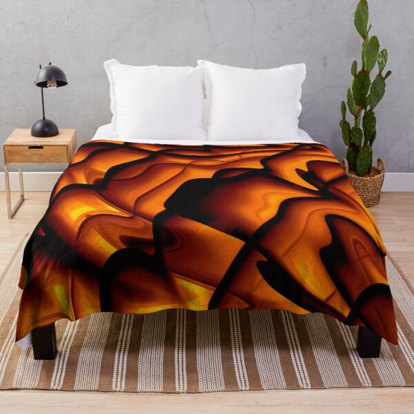 Artikelvorschau, Feuriges geschmolzenes Orangendesign entworfen und verkauft von ShamblesShirts.