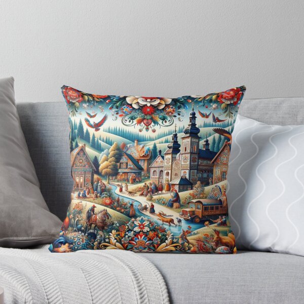 Item preview,  Polish Folk colorful with many motifs  designed and sold by ArtFeverShop.
