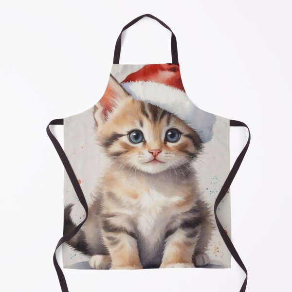 Item preview, Christmas kitten designed and sold by Geddit Designs.