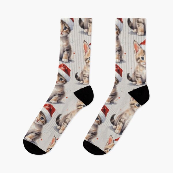 Item preview, Christmas kitten designed and sold by Geddit Designs.
