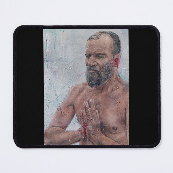 Item preview, Wim Hof - Prints & Canvas from Hand Oil Painting designed and sold by garzadeacon.