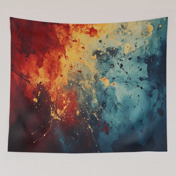 Item preview, Colourful Paint Spatter Design designed and sold by ShamblesShirts.