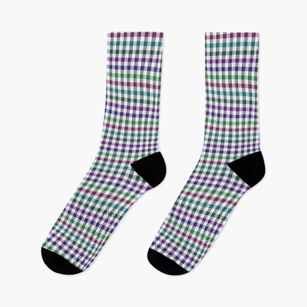 Item preview, Black, Blue, Purple, Magenta, Teal, Bottle Green and Irland Green Micro-plaid on White Background  designed and sold by Carlo-Atzei.