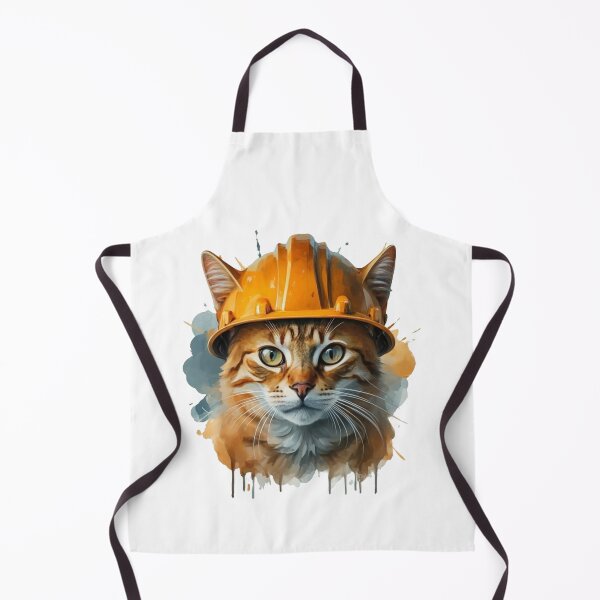 Artikelvorschau, Catwithhardhats Cat Worker entworfen und verkauft von Krieghorn.