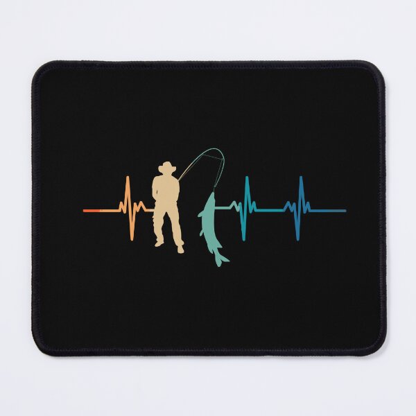 Item preview, Retro fish heartbeat  designed and sold by LU NA.