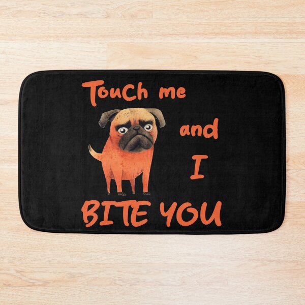 Item preview, Small dangerous dog protects his dog mom designed and sold by WallGemsArt.