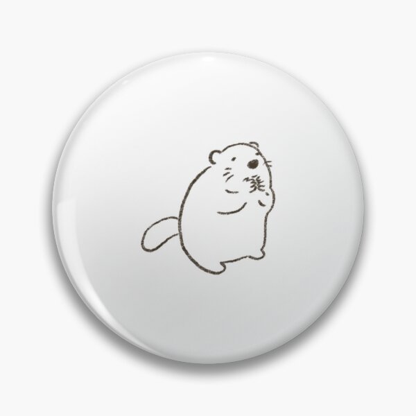 Item preview, Cute Baby Beaver Eating designed and sold by lameowee.