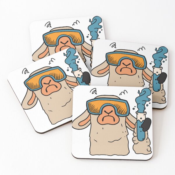Item preview, Llama scientist  designed and sold by mudahdesign.
