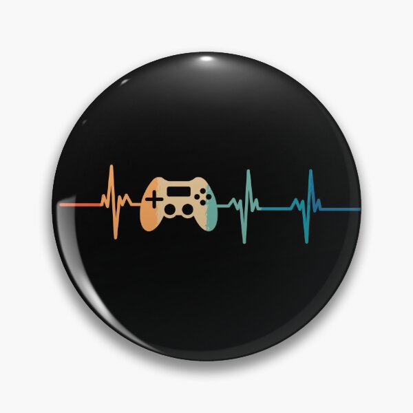 Item preview, Retro gamer heartbeat  designed and sold by LU NA.