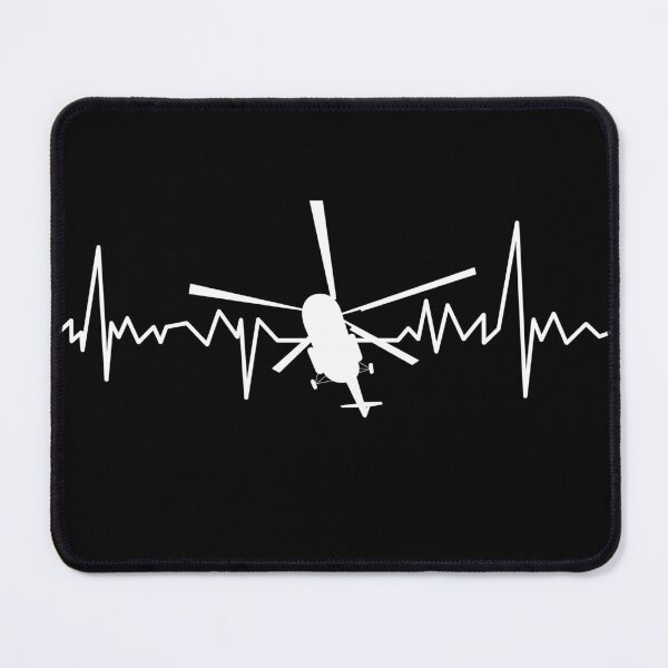 Item preview, Helicopter pilot heartbeat designed and sold by playloud.