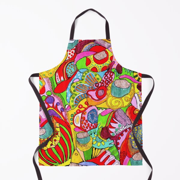 Item preview, 612. Chromatic Symphony Multifaceted Abstract Vibrant Canvas Colorful Doodles designed and sold by Veera Zukova.