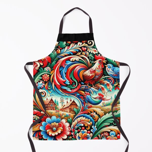 Item preview, Polish Folk colorful with many motifs designed and sold by ArtFeverShop.