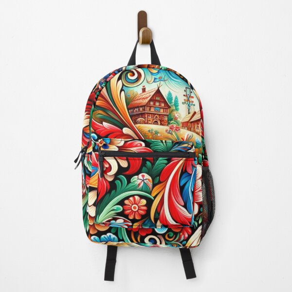 Item preview, Polish Folk colorful with many motifs designed and sold by ArtFeverShop.