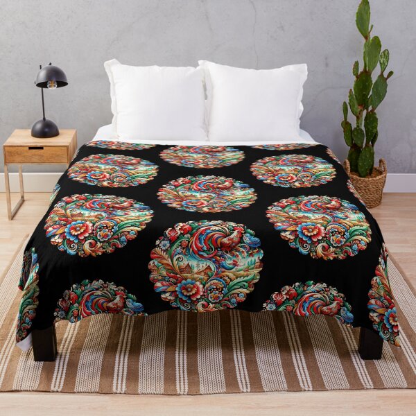 Item preview, Polish Folk colorful with many motifs  designed and sold by ArtFeverShop.