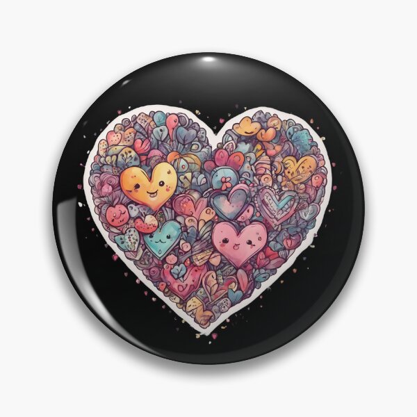 Item preview, Right-Hand-Side Heart filled with smiles. designed and sold by Just You Tee | Say It Loud, Wear It Proud.