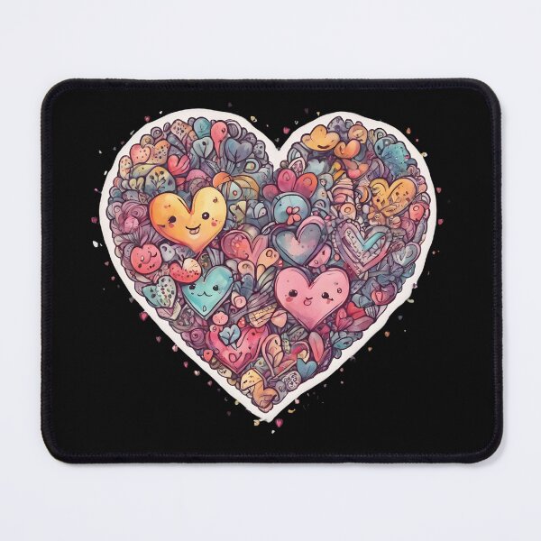 Item preview, Right-Hand-Side Heart filled with smiles. designed and sold by Just You Tee | Say It Loud, Wear It Proud.