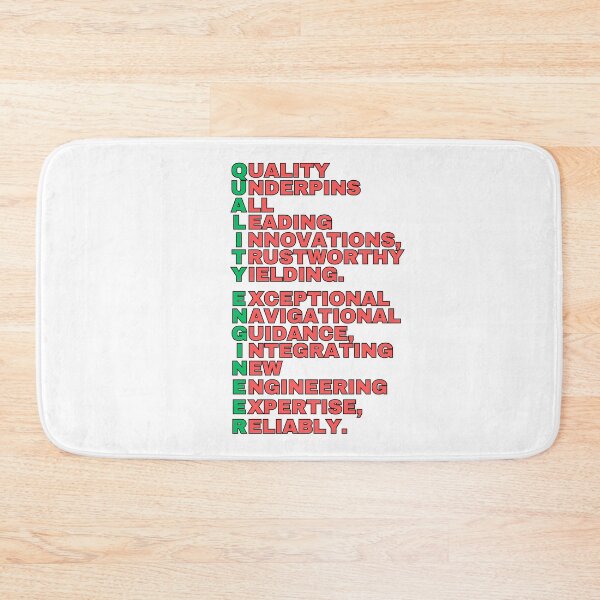 Item preview, Inspirational Gift For Quality Engineer designed and sold by PapaMikeCrafts.