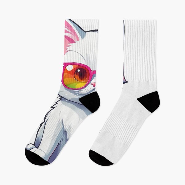 Item preview, cat wearing glasses designed and sold by wplamkung.