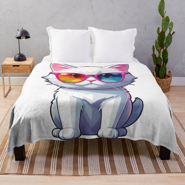 Item preview, cat wearing glasses designed and sold by wplamkung.