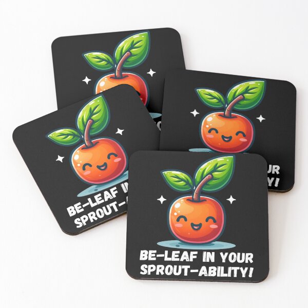 Item preview, Apple - Be-Leaf in your Sprout-Ability! designed and sold by designedfeeling.