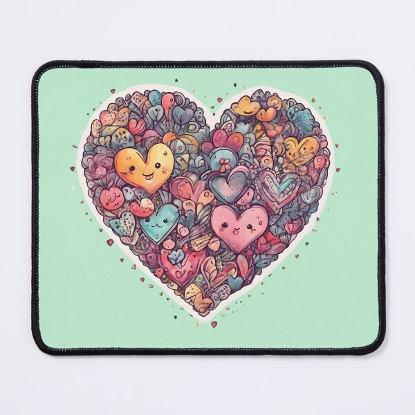 Item preview, Right-Hand-Side Heart filled with smiles. designed and sold by Just You Tee | Say It Loud, Wear It Proud.