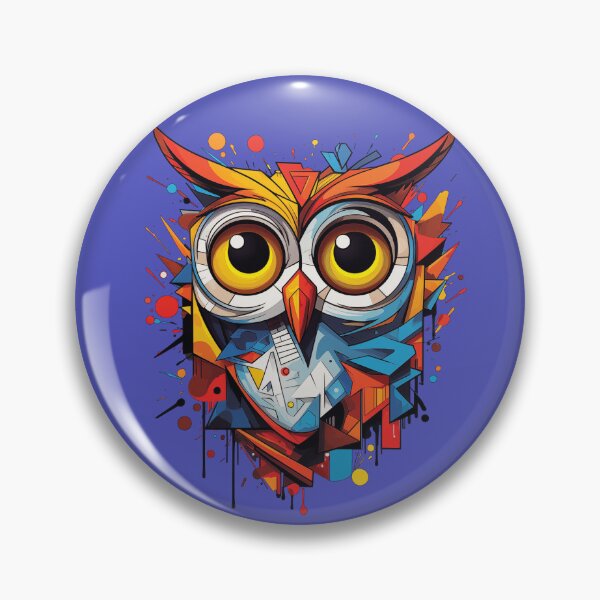 Item preview, Owl with big eyes designed and sold by AlchemyColor.