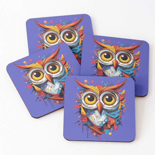 Item preview, Owl with big eyes designed and sold by AlchemyColor.