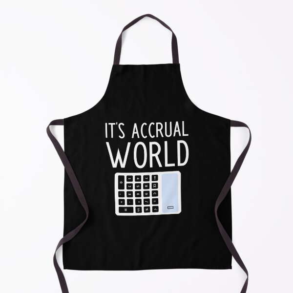 Item preview, It's Accrual World - Funny Accountant Gift designed and sold by kapotka.