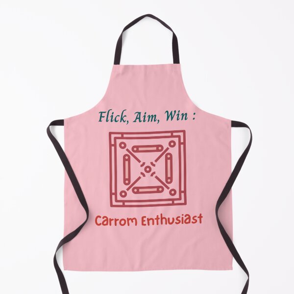 Item preview, Flick, Aim, Win : Carrom Enthusiast - A Design for Carrom Lovers designed and sold by Ruthrasankar.