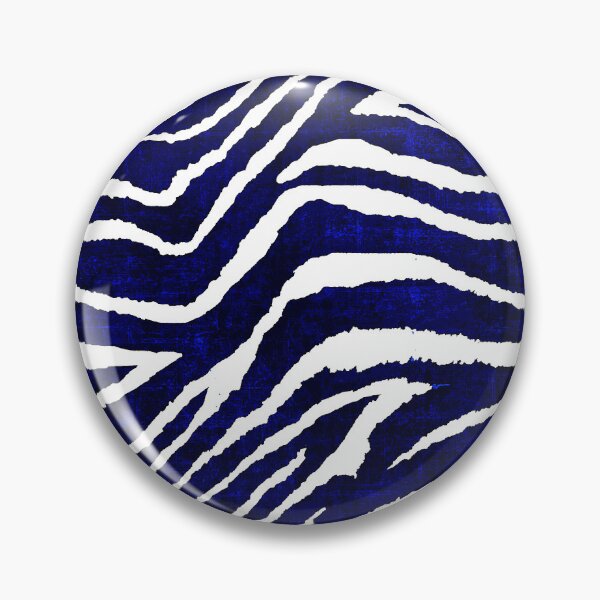 Item preview, Animal Print Zebra Blue and White designed and sold by Overthetopsm.