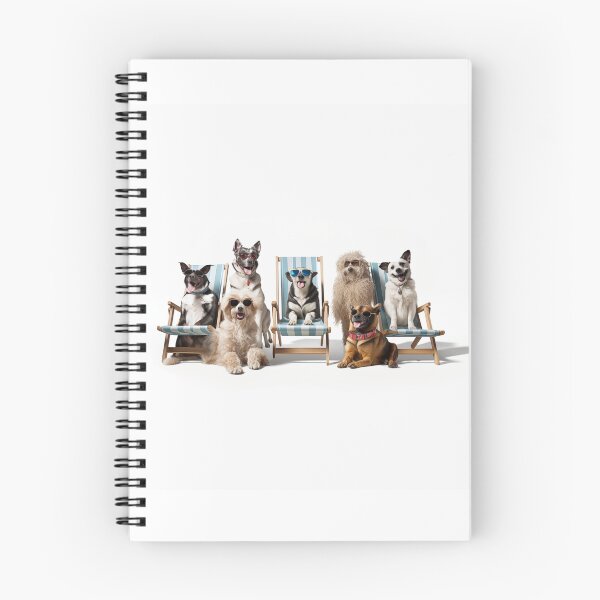 Item preview, Dogs Sunbathing On Deckchairs designed and sold by NeavesPhoto.