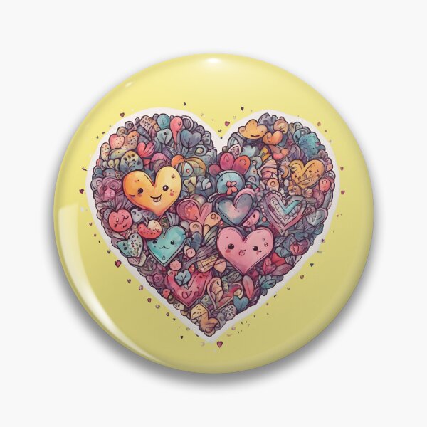 Item preview, Right-Hand-Side Heart filled with smiles. designed and sold by Just You Tee | Say It Loud, Wear It Proud.
