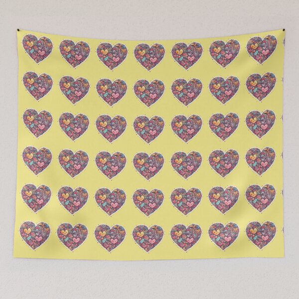 Item preview, Right-Hand-Side Heart filled with smiles. designed and sold by Just You Tee | Say It Loud, Wear It Proud.