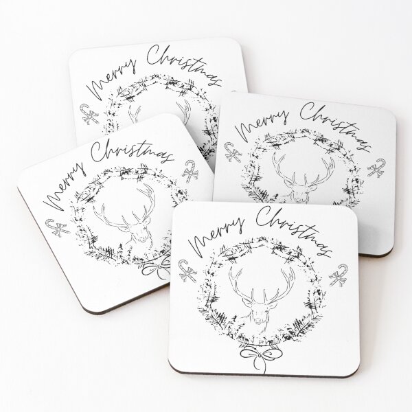 Item preview, Copy of Reindeer in Christmas wreath designed and sold by Jessie-2211.