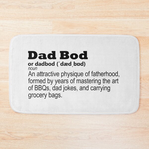 Item preview, Funny Dad Bod Definition Physique Of Fatherhood Bbq designed and sold by Daqomm.