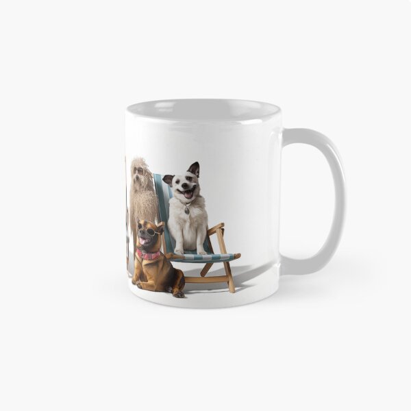 Item preview, Dogs Sunbathing On Deckchairs designed and sold by NeavesPhoto.