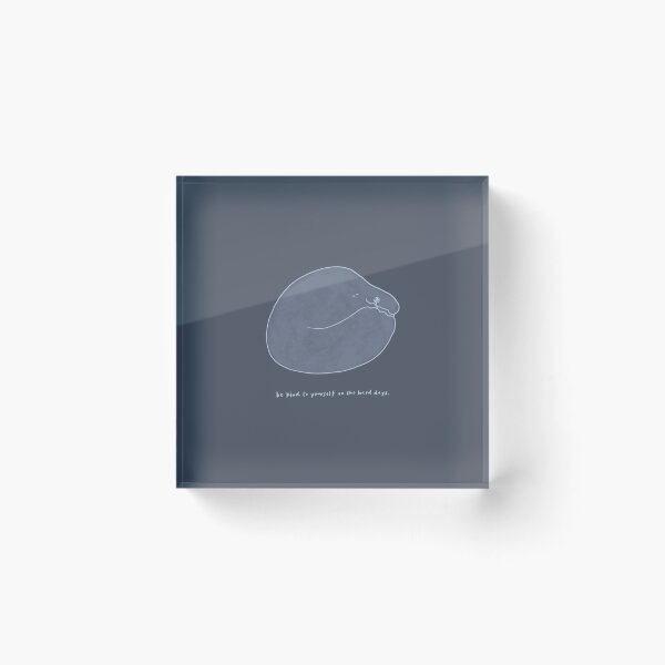 Item preview, Be kind to yourself on the hard days illustration designed and sold by lameowee.