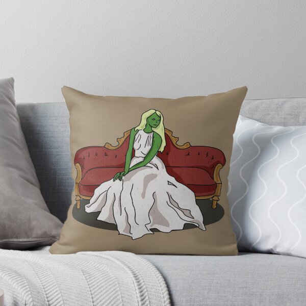 Item preview, Extraterrestrial Elegance: Alien on a Victorian Couch designed and sold by Fun Funky Designs.