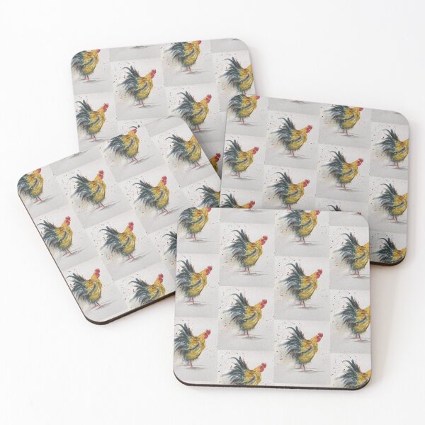 Item preview, Cockerel in Water Colour designed and sold by lilacshoes_art.