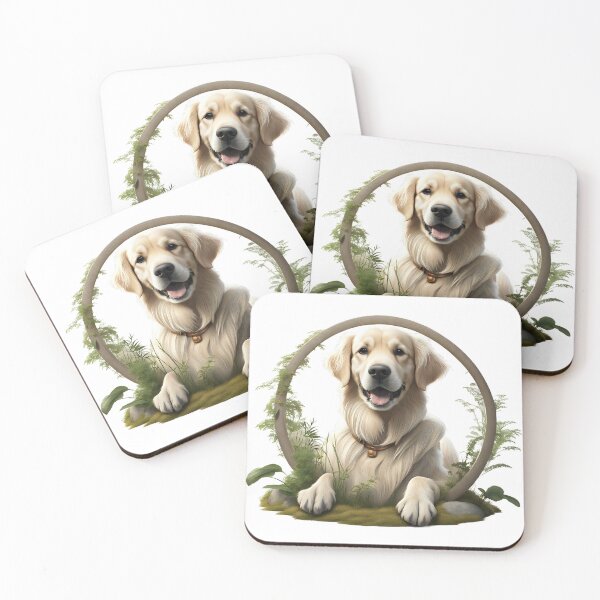 Item preview, Beautiful  Cream Golden Retriever  designed and sold by Kaleddis.