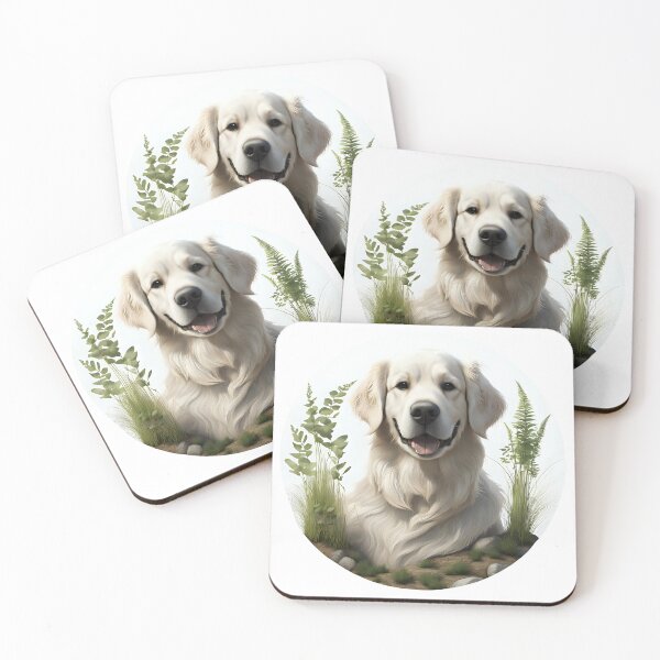 Item preview, Beautiful  White Golden Retriever  designed and sold by Kaleddis.
