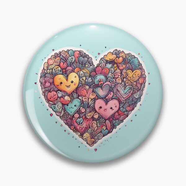 Item preview, Right-Hand-Side Heart filled with smiles. designed and sold by Just You Tee | Say It Loud, Wear It Proud.