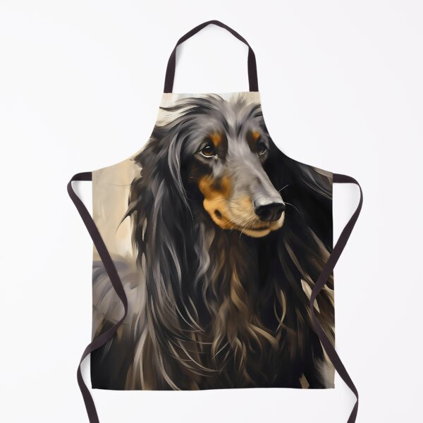 Item preview, Afghan hound gentle giant dog breed painting designed and sold by NBSStore.