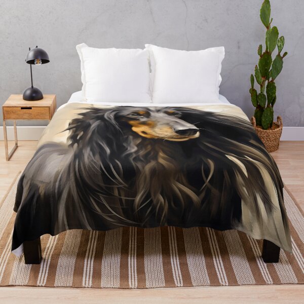 Item preview, Afghan hound gentle giant dog breed painting designed and sold by NBSStore.