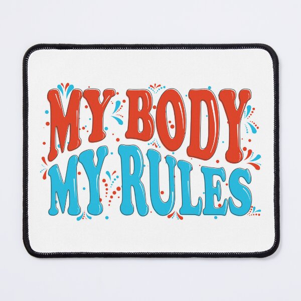 Item preview, My body my rules  Feminist shirt print template, Women's right slogan shirt design, vector illustration, Pro Choice designed and sold by ElenaPost.