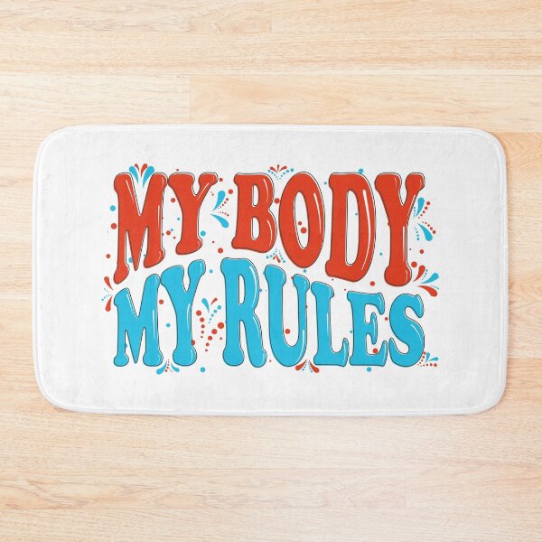 Item preview, My body my rules  Feminist shirt print template, Women's right slogan shirt design, vector illustration, Pro Choice designed and sold by ElenaPost.