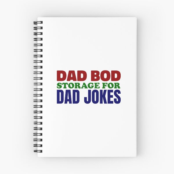 Item preview, Minimalist Funny Dad Bod Storage For Dad Jokes designed and sold by Daqomm.