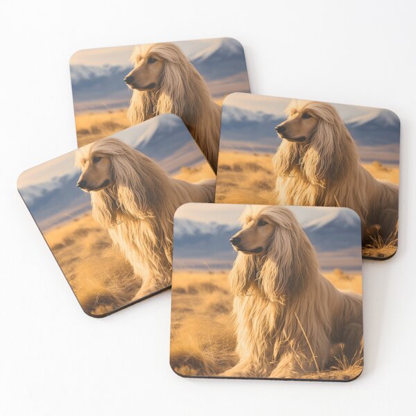 Item preview, Afghan hound gentle giant dog breed in nature photography designed and sold by NBSStore.